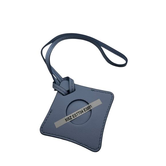 MCM Ottomar Air Tag Luggage Charm in Ancient Blue - Picture 2 of 4